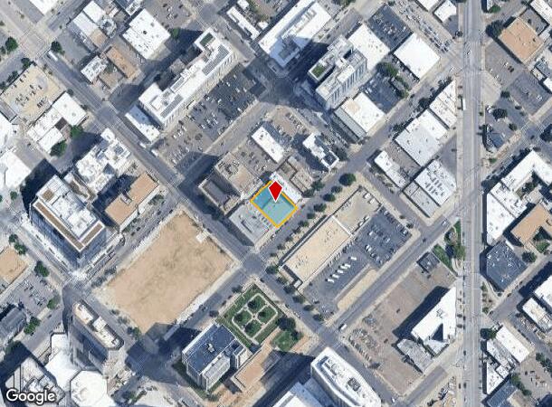 2017 Curtis St, Denver, CO Parcel Map