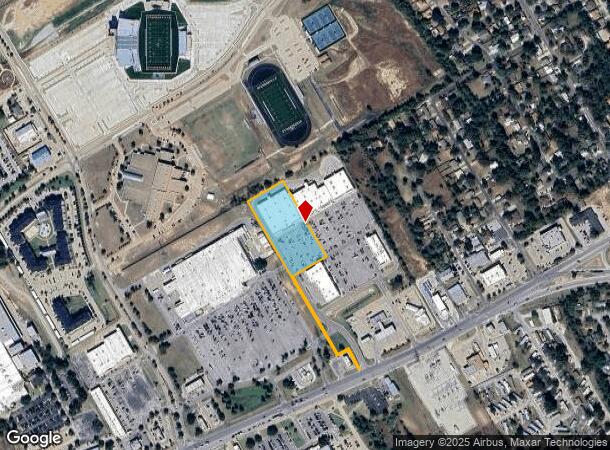 2747 W Washington St, Stephenville, TX Parcel Map