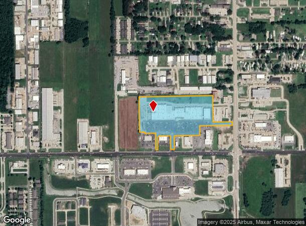414 W Highway 30, Gonzales, LA Parcel Map