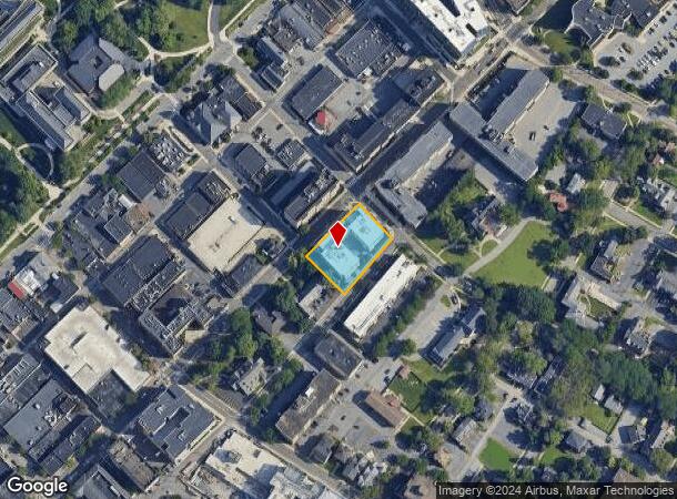  254 E Beaver Ave, State College, PA Parcel Map