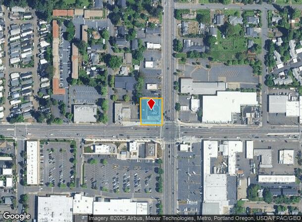  12141 Se Division St, Portland, OR Parcel Map