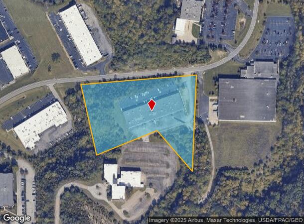  502 Techne Center Dr, Milford, OH Parcel Map