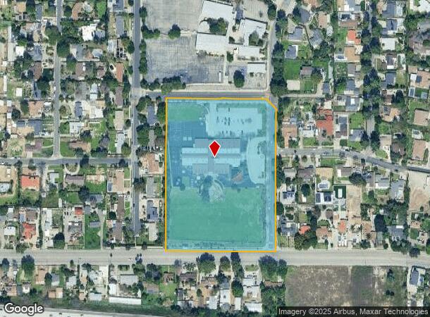  11341 Brainard Ave, Sylmar, CA Parcel Map