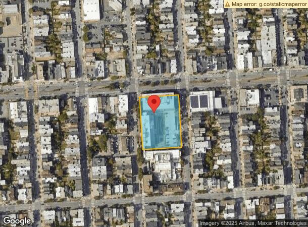  4141 Geary Blvd, San Francisco, CA Parcel Map