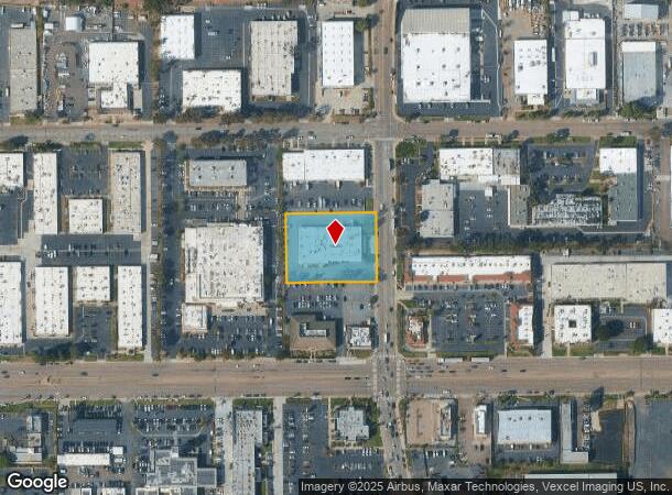  5038 Ruffner St, San Diego, CA Parcel Map