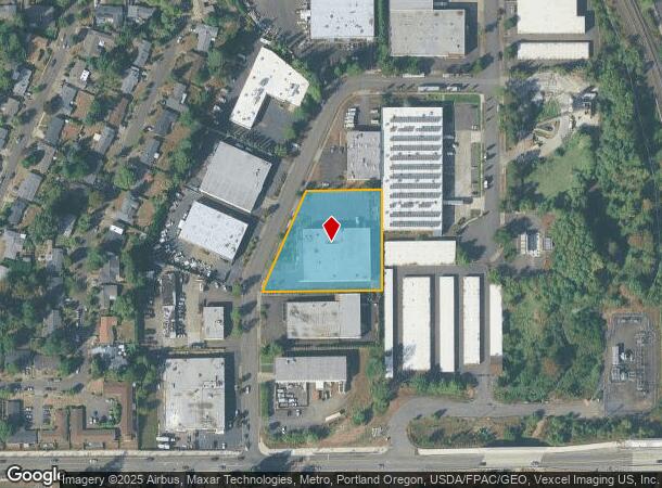  6750 Sw 111Th Ave, Beaverton, OR Parcel Map