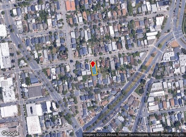 1614 62Nd St, Berkeley, CA Parcel Map