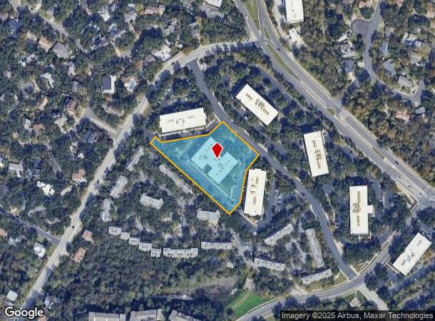 3721 Executive Center Dr, Austin, TX Parcel Map