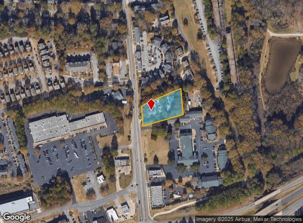  2027 S Milledge Ave, Athens, GA Parcel Map