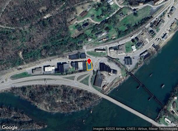 Main St, Gauley Bridge, WV Parcel Map