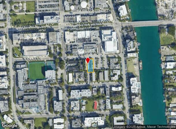 1050 95Th St, Bay Harbor Islands, FL Parcel Map
