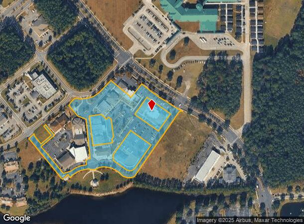 1811 Golden Eagle Way, Fleming Island, FL Parcel Map