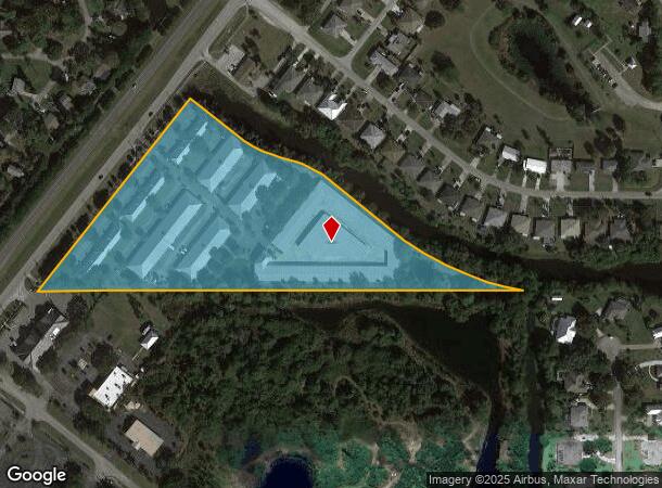 701 Commerce Center Dr, Sebastian, FL Parcel Map