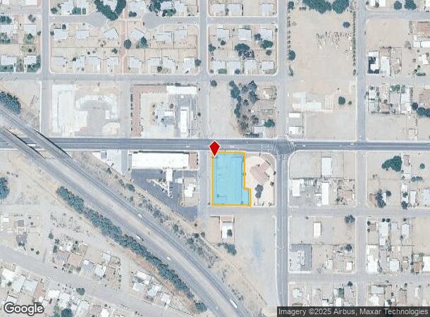 1707 Needles Hwy, Needles, CA Parcel Map