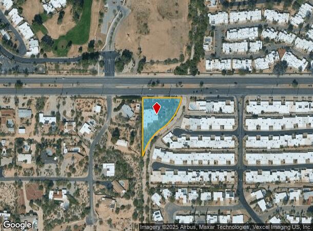  6700 E Speedway Blvd, Tucson, AZ Parcel Map