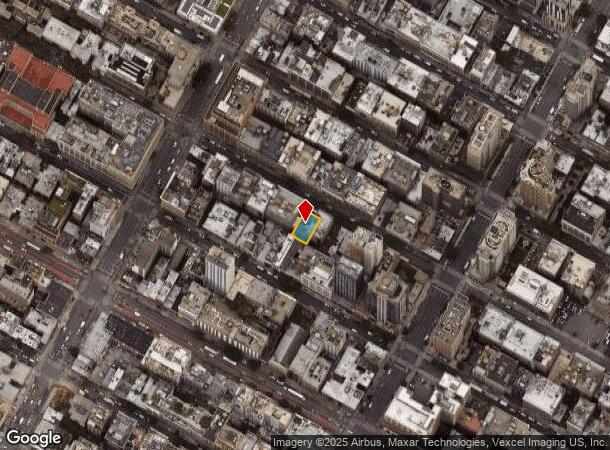 134 W 25Th St, New York, NY Parcel Map