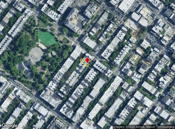  877 Hart St, Brooklyn, NY Parcel Map