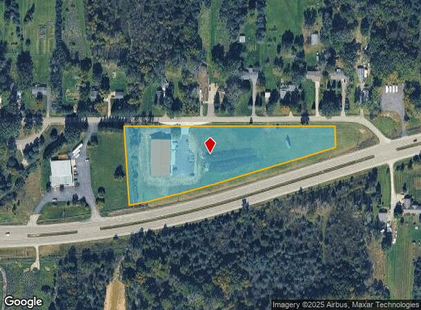  12373 Old Corunna Rd, Lennon, MI Parcel Map
