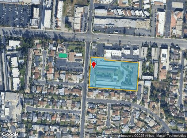 1740 Otterbein Ave, Rowland Heights, CA Parcel Map