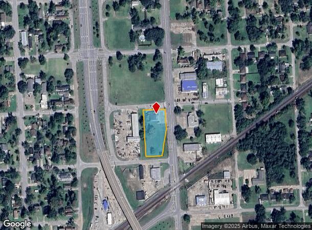  500 S Velasco St, Angleton, TX Parcel Map