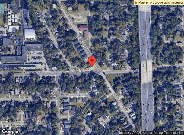  2300 Moncrief Rd, Jacksonville, FL Parcel Map