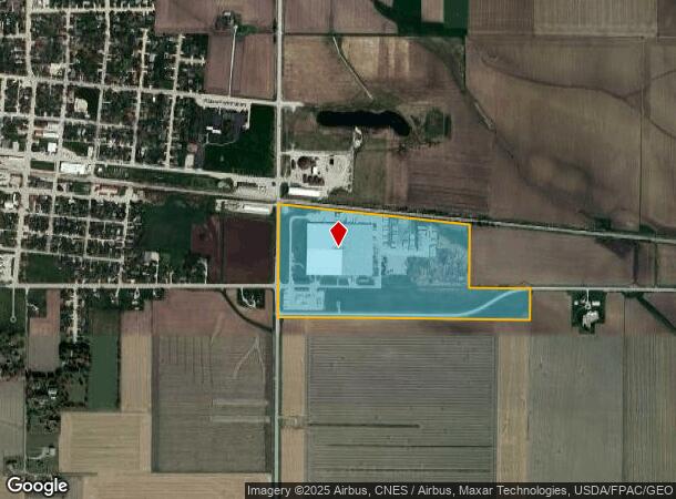  455 S Bluegrass Rd, Walcott, IA Parcel Map