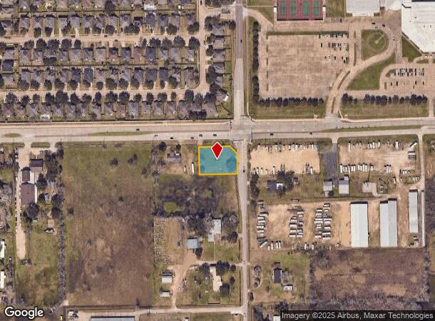  16622 Mclean Rd, Pearland, TX Parcel Map