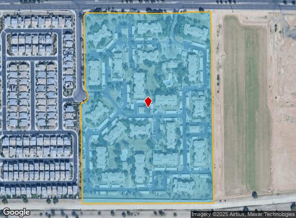  575 W Pecos Rd, Chandler, AZ Parcel Map