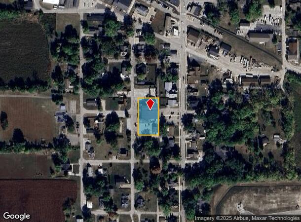  345 S Bowers St, Whitestown, IN Parcel Map