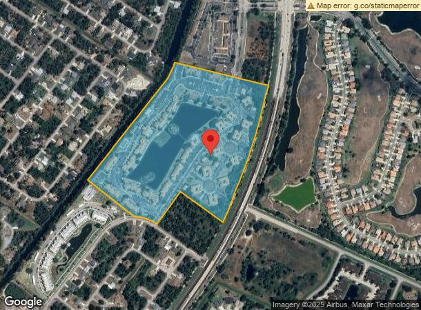  3500 Island Club Dr, North Port, FL Parcel Map