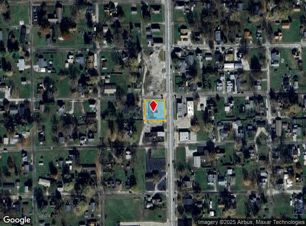  1110 N Main St, Georgetown, IL Parcel Map