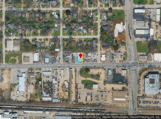 811 W Division St, Arlington, TX Parcel Map