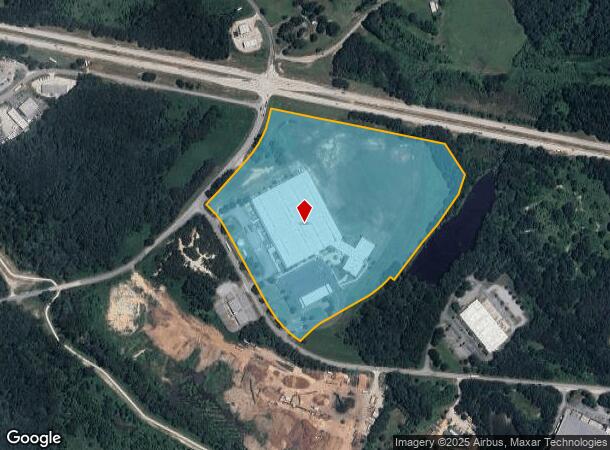 1020 Barrow Industrial Pkwy, Winder, GA Parcel Map