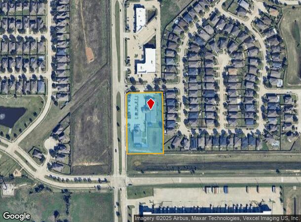 2520 N Mason Rd, Katy, TX Parcel Map