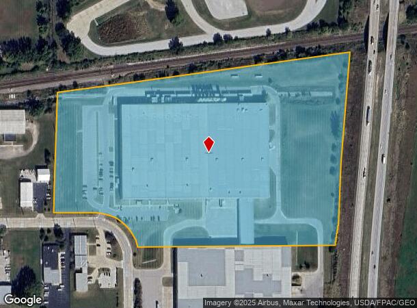  520 Bell Ave, Ames, IA Parcel Map