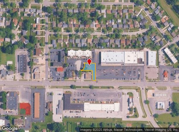 9635 Saric Ct, Highland, IN Parcel Map