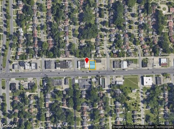  19030 W Mcnichols Rd, Detroit, MI Parcel Map