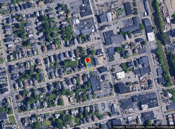  15 W Chestnut St, Brockton, MA Parcel Map