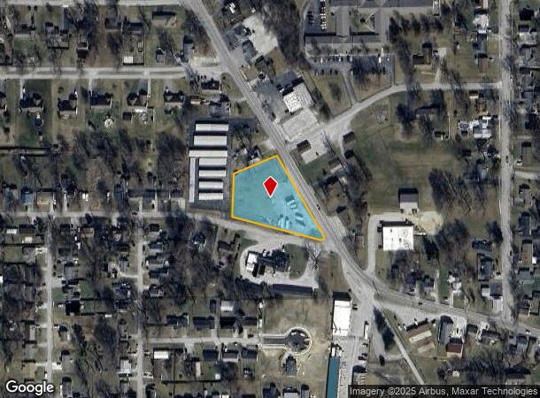 1927 Lanier Dr, Madison, IN Parcel Map