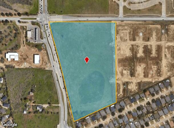 1001 W Mcleroy Blvd, Fort Worth, TX Parcel Map
