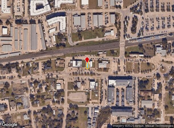 3829 Main St, Rowlett, TX Parcel Map