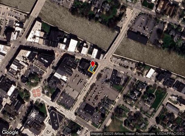  128 E Front St, Monroe, MI Parcel Map