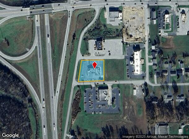 1280 Allen St, Scottsburg, IN Parcel Map