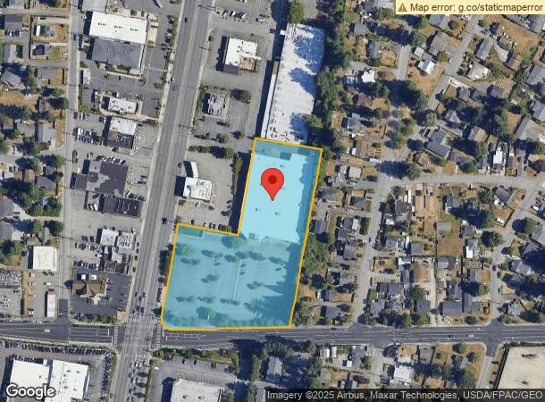  6727 Evergreen Way, Everett, WA Parcel Map