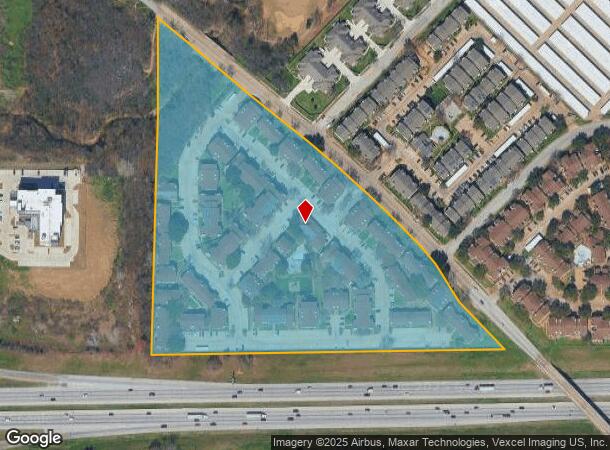 8900 Randol Mill Rd, Fort Worth, TX Parcel Map