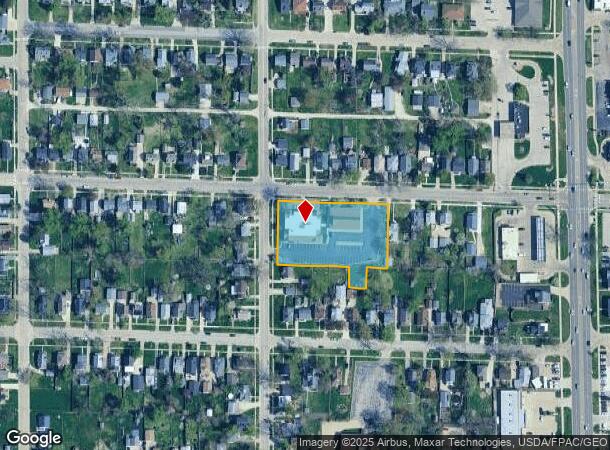 327 35Th St Ne, Cedar Rapids, IA Parcel Map