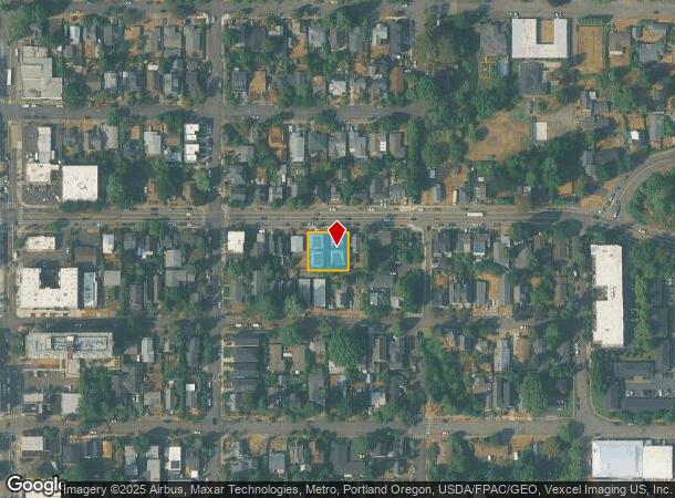  2006 Se Tacoma St, Portland, OR Parcel Map