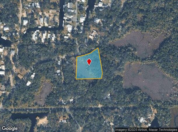  5932 S Clark Ter, Homosassa, FL Parcel Map
