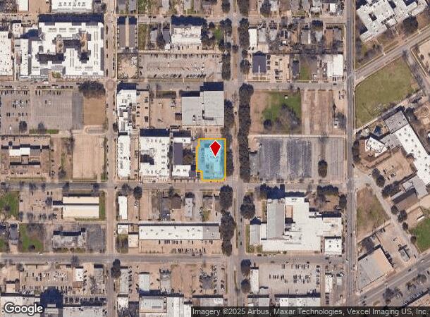 101 N Zang Blvd, Dallas, TX Parcel Map