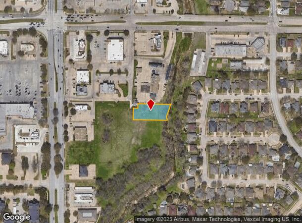  6342 N Beach St, Haltom City, TX Parcel Map